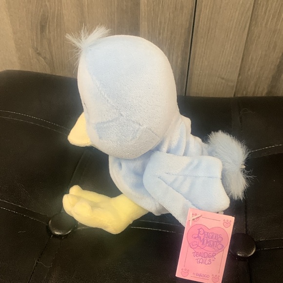 Precious Moments Tender Tails Baby Spring Blue Bird Plush Beanie With Tag - Picture 6 of 9
